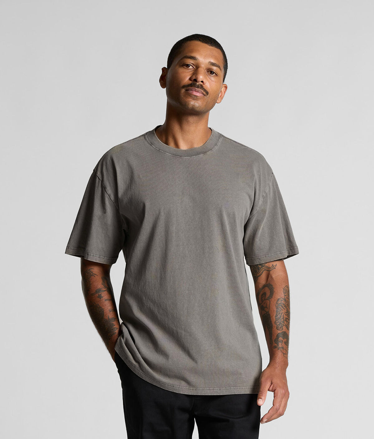 OUTVAIL Wild Coast Spade Tee - Faded Bone