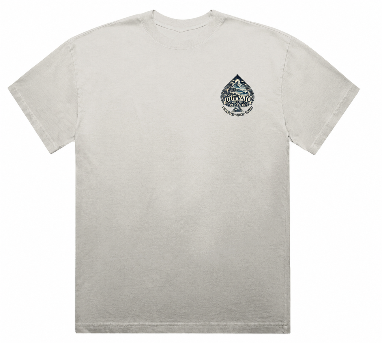 OUTVAIL Wild Coast Spade Tee