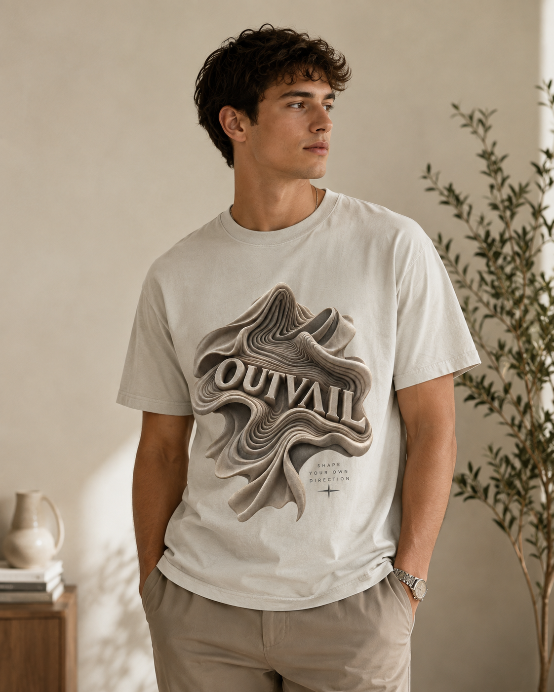 OUTVAIL Formflow Tee