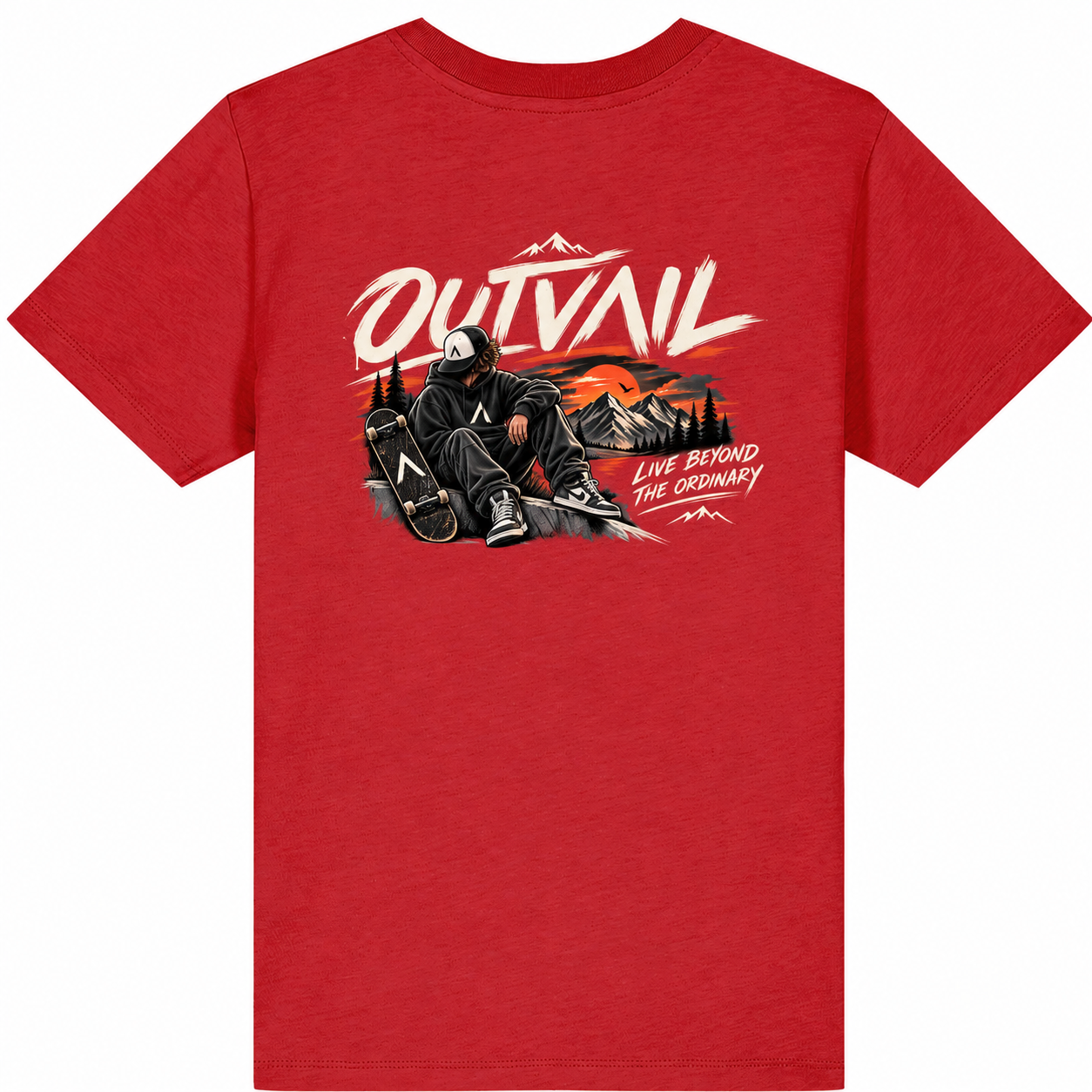 OUTVAIL Little Explorers - Skate Tee