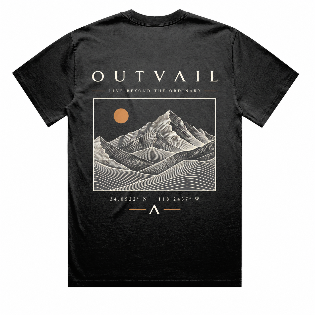 OUTVAIL Alpine Reserve Tee – Black