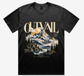 OUTVAIL Higher Ground Tee - Faded Black