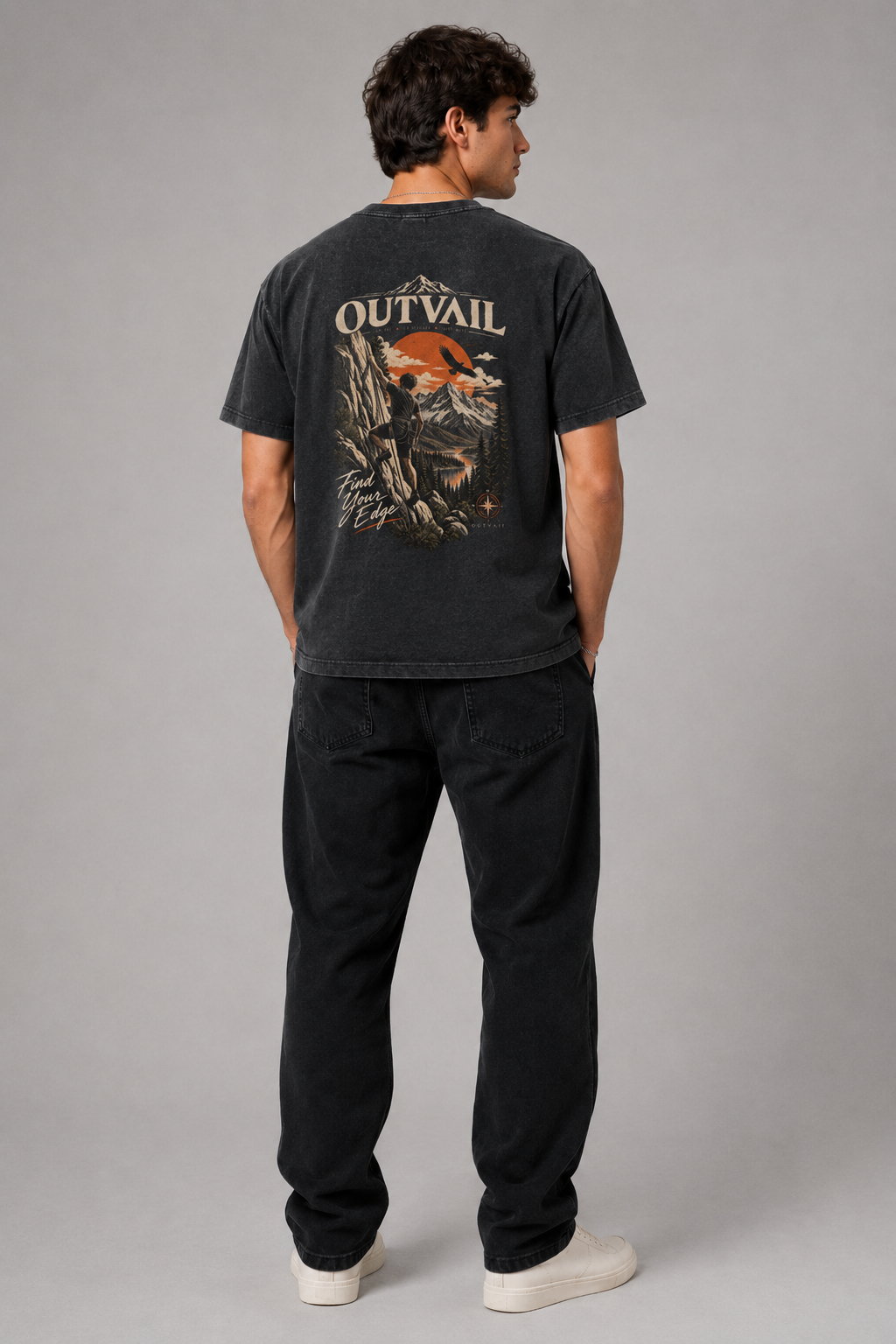 OUTVAIL Find Your Edge Climber Tee