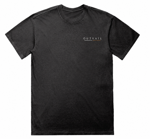 OUTVAIL Alpine Reserve Tee – Faded Black