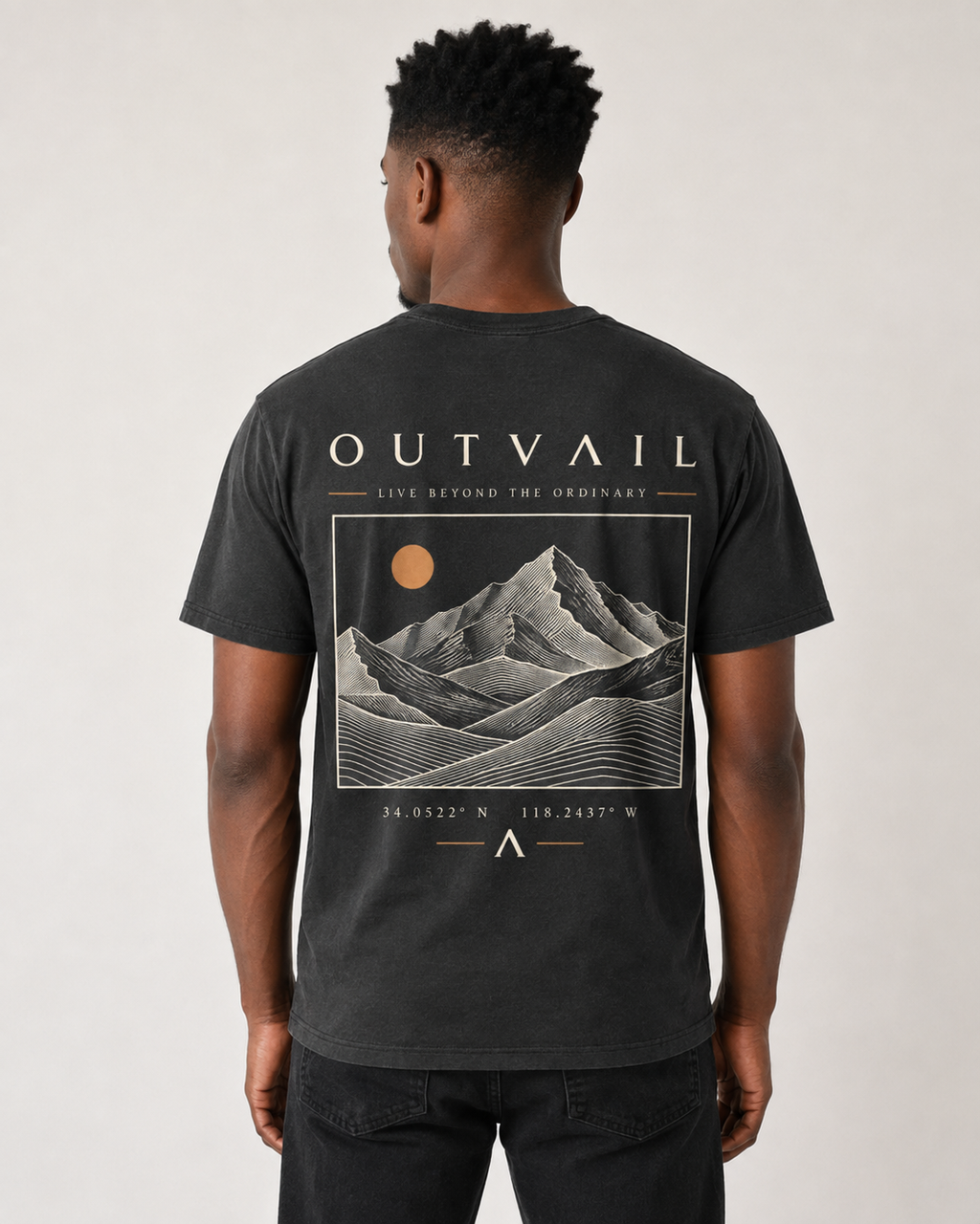 OUTVAIL Alpine Reserve Tee – Black