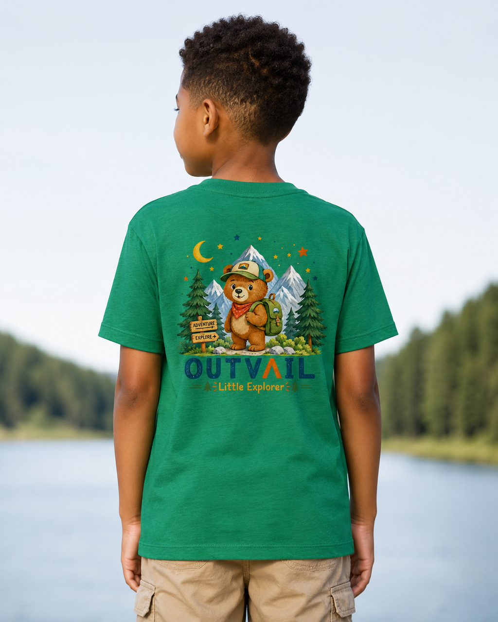 OUTVAIL Little Explorers - Verdant Green