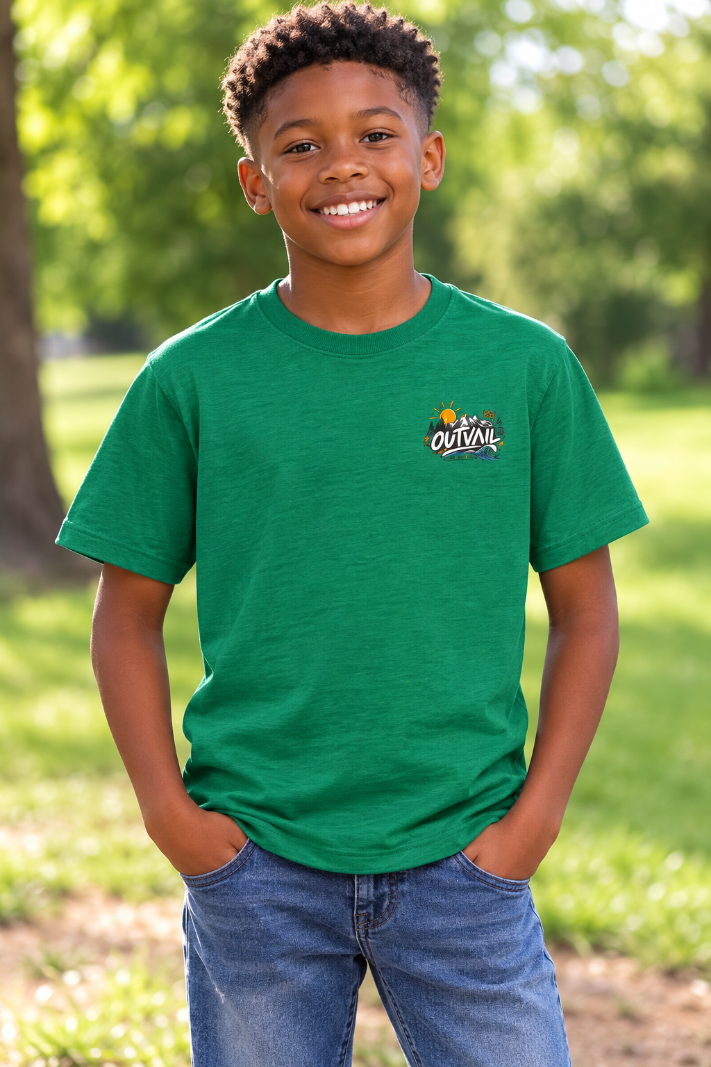 OUTVAIL Little Explorers - Verdant Green