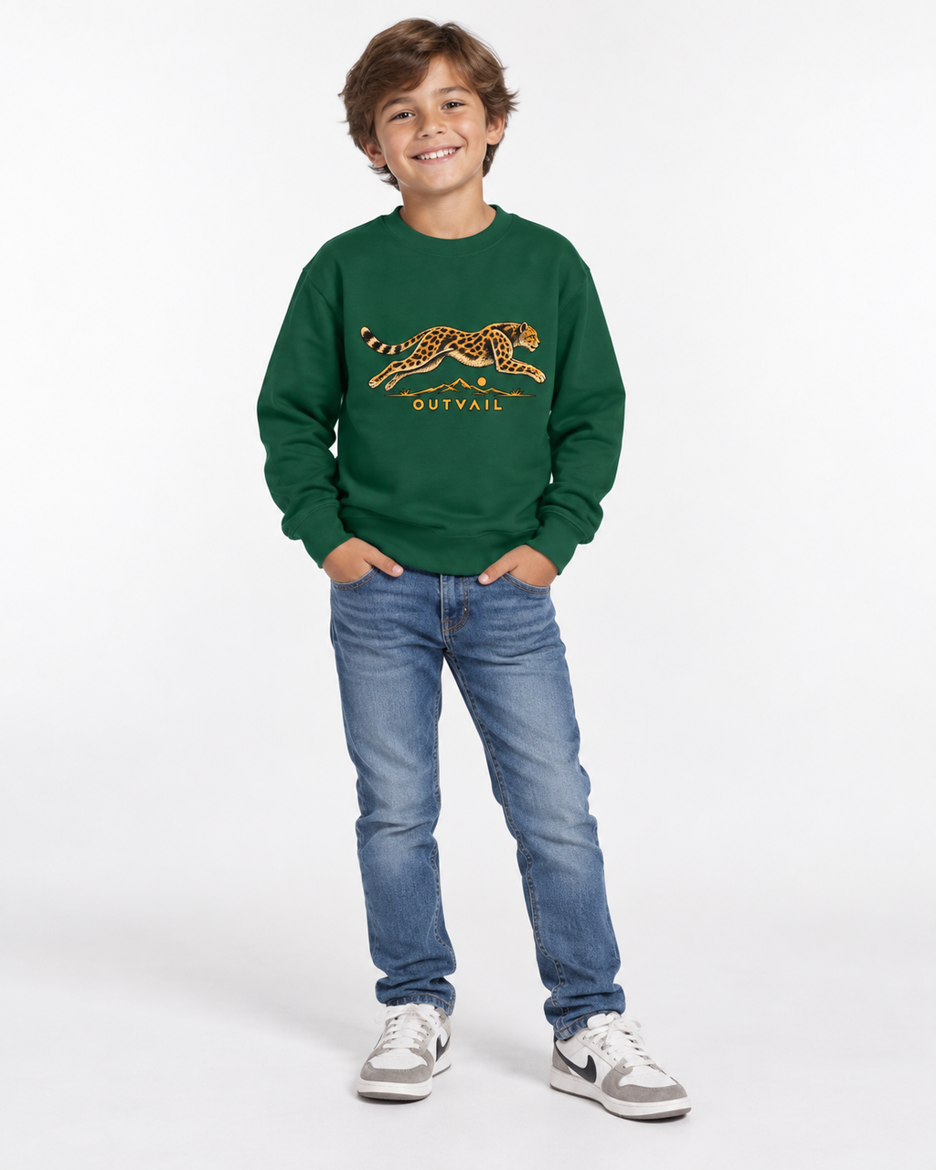 OUTVAIL Wild & Whimsy Kids Sweatshirt