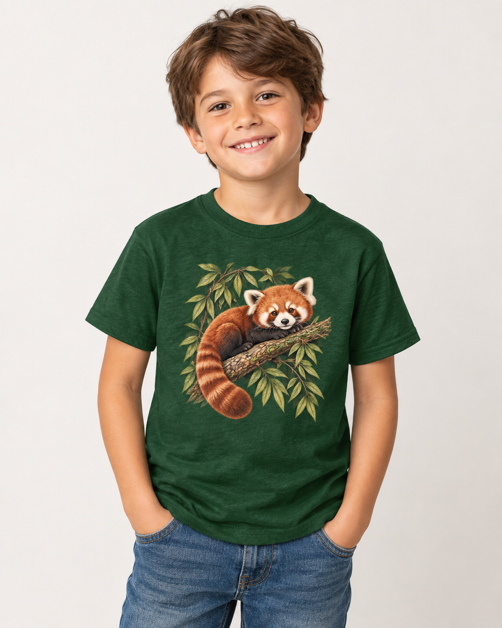 OUTVΛIL Wild World Kids T-Shirt