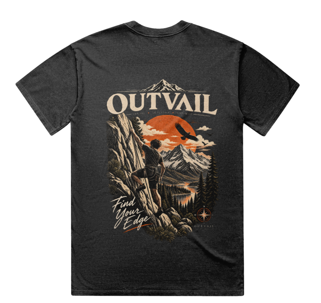 OUTVAIL Find Your Edge Climber Tee